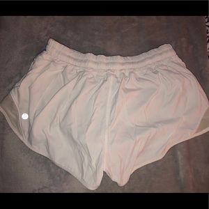 White Lululemon shorts!